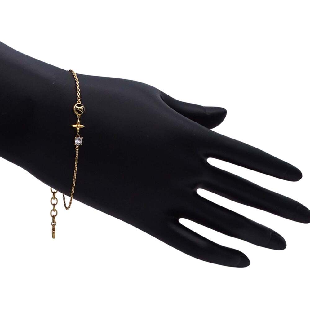 LOUIS VUITTON Gold Charm Bracelet - Picture 6 of 7